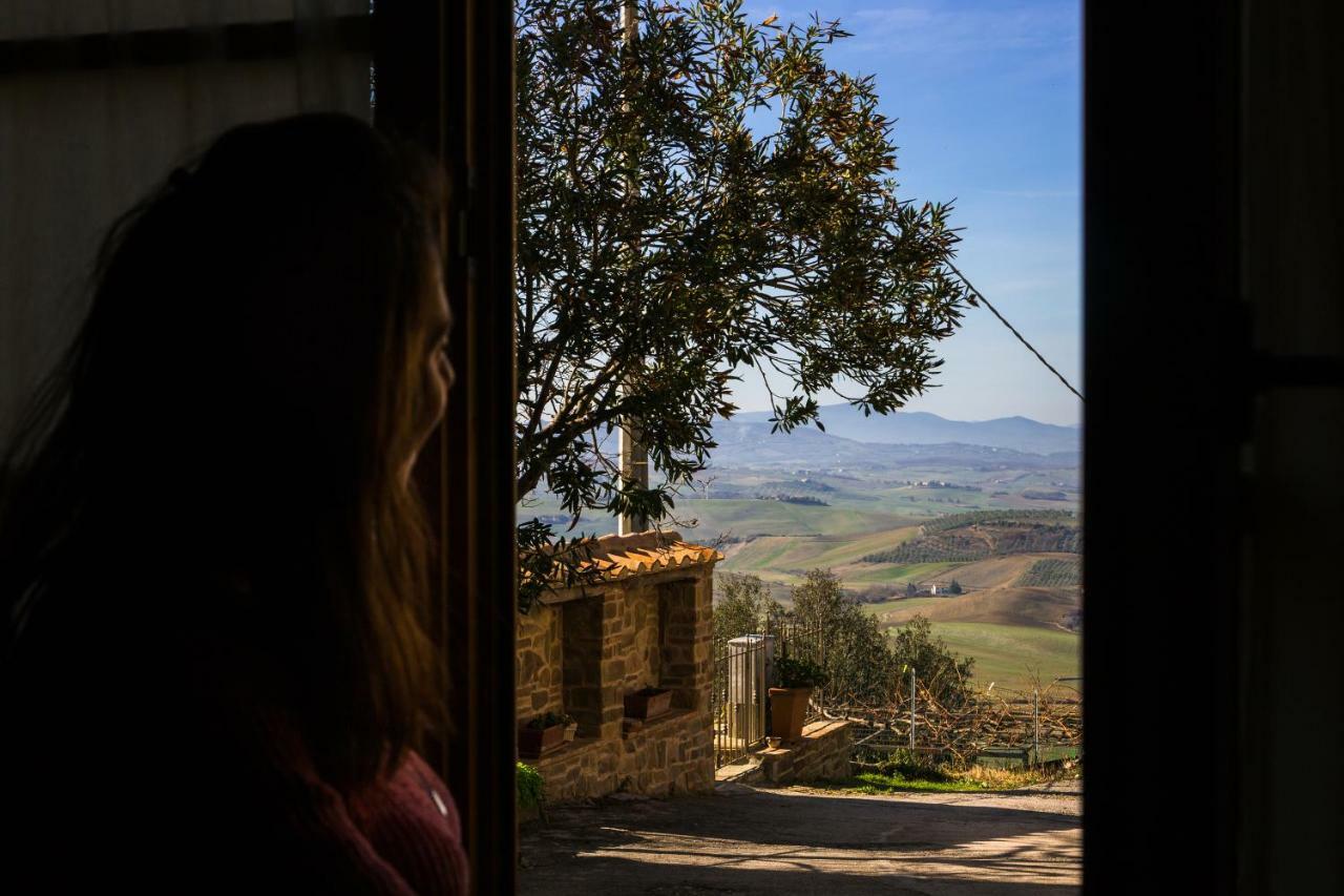 Little Val D'Orcia Apartment Montenero d'Orcia Bagian luar foto