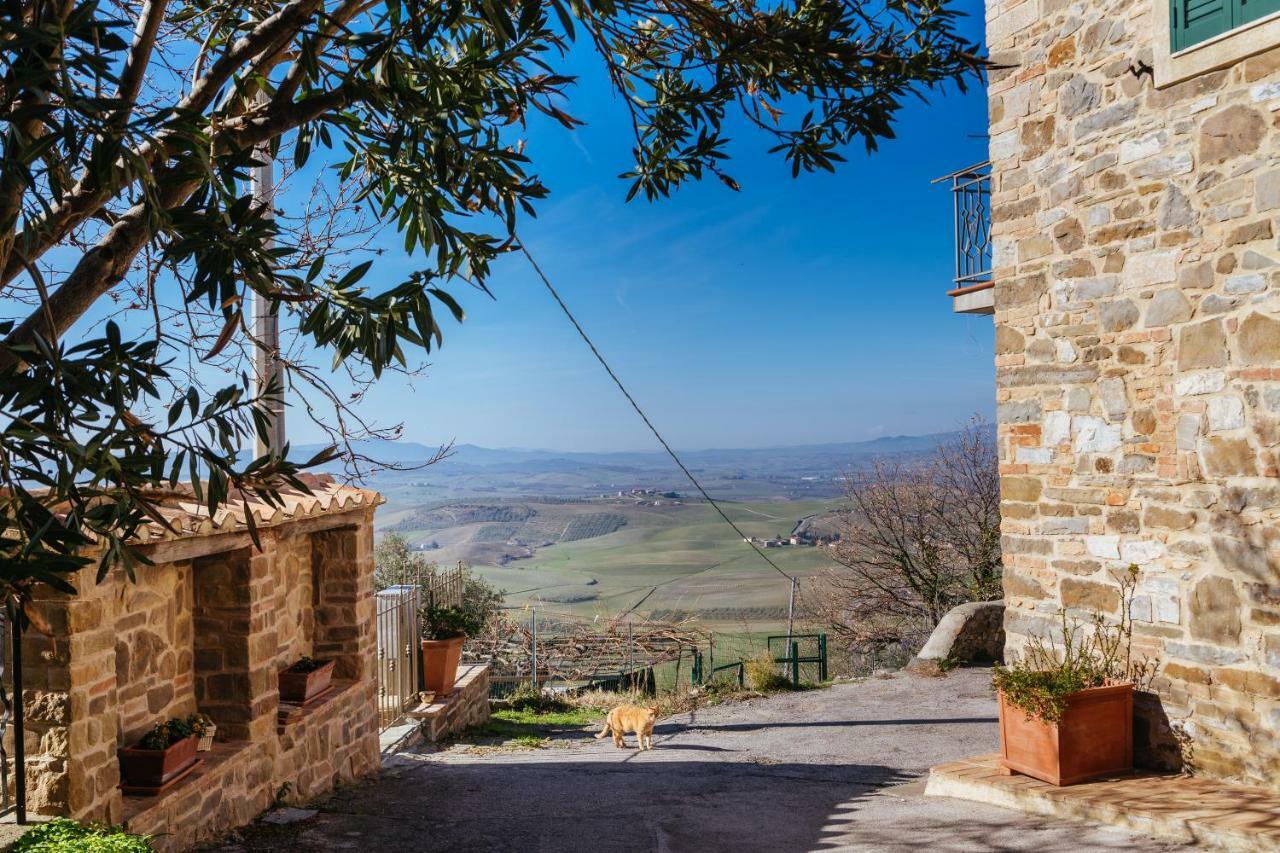 Little Val D'Orcia Apartment Montenero d'Orcia Bagian luar foto